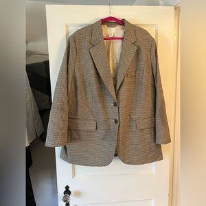 H&M oversize blazer size extra large